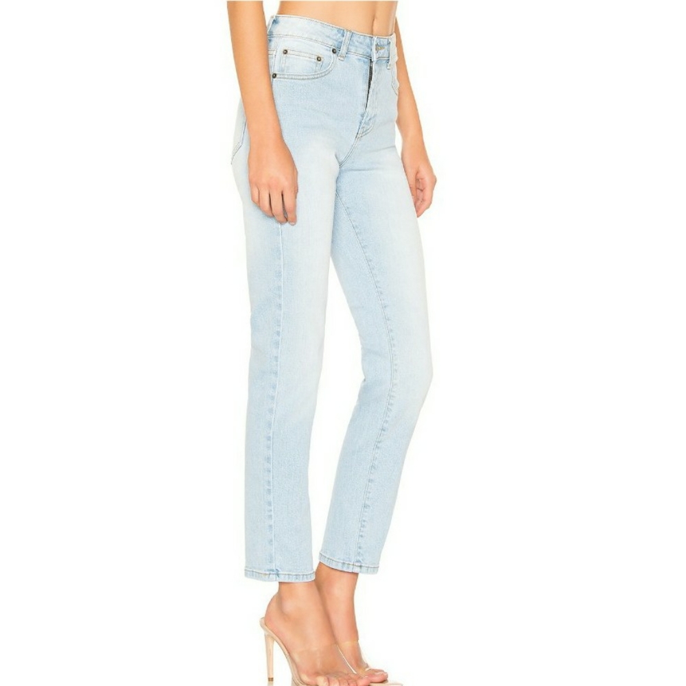 Dr. Denim Edie High Rise Slim Straight Cropped